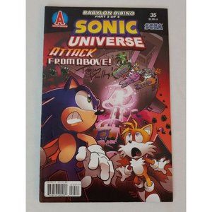 Sonic Universe Comic #35 Feb 2012 Babylon Rising Part 3 of 4 Signed Copy